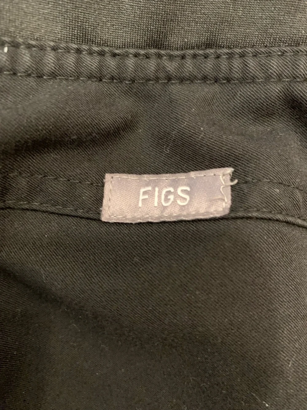 FIGS Women's XS Black Scrub Pants Style T21004T Stretch Waist Multiple Pockets - Picture 5 of 10